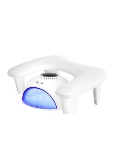 MOMO Supporto per manicure Croissant bianco