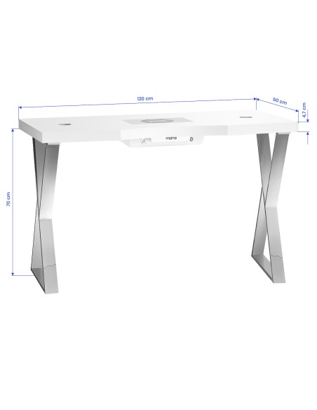 Banco cosmetico MOMO 04-SL con assorbitore 