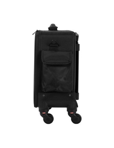 Valigetta per parrucchieri su ruote nera