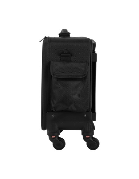 Valigetta per parrucchieri su ruote nera