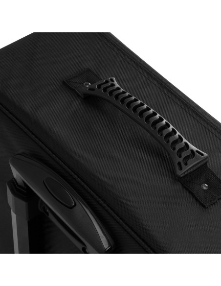 Valigetta per parrucchieri su ruote nera