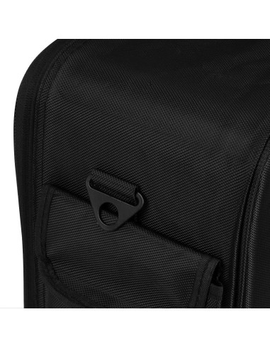 Valigetta per parrucchieri su ruote nera