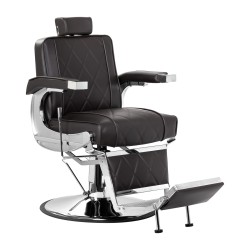 Sedia da barbiere Hair System BM88066 marrone