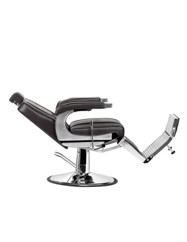 Sedia da barbiere Hair System BM88066 marrone