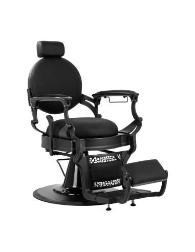 Gabbiano poltrona da barbiere Niccolò nera...