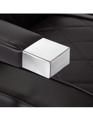 Sedia da barbiere Hair System BM88066 marrone