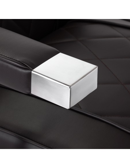 Sedia da barbiere Hair System BM88066 marrone