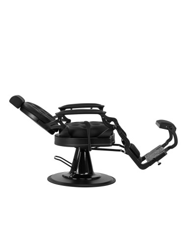 Gabbiano Niccolo barber chair nero con...