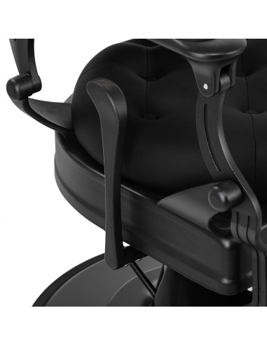 Gabbiano Niccolo barber chair nero con...