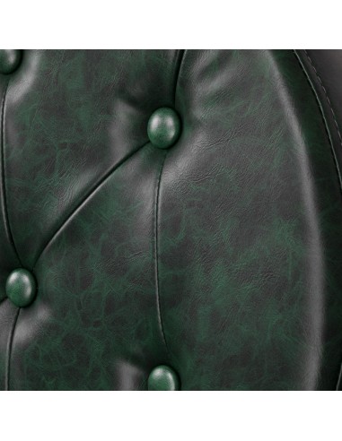 Sedia da barbiere Gabbiano President Verde con...