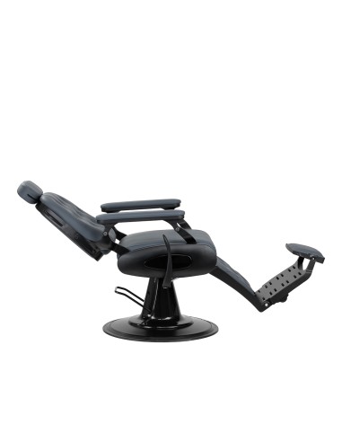 Sedia da barbiere Gabbiano Francesco in grafite...