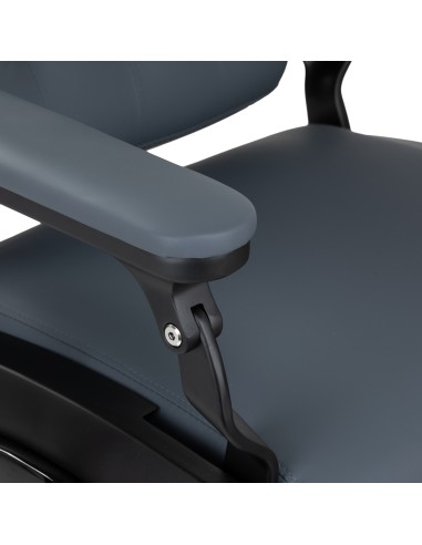 Sedia da barbiere Gabbiano Francesco in grafite...