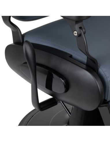 Sedia da barbiere Gabbiano Francesco in grafite...