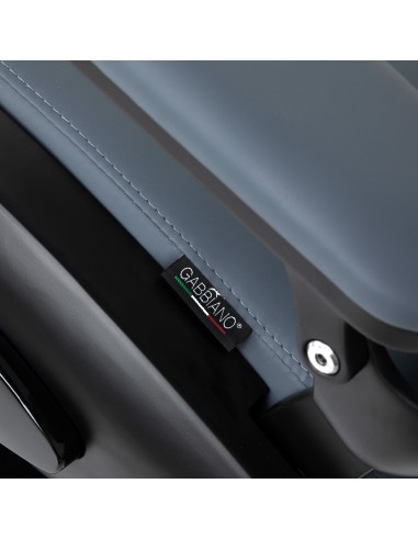 Sedia da barbiere Gabbiano Francesco in grafite...