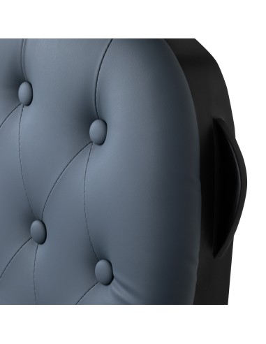 Sedia da barbiere Gabbiano Francesco in grafite...