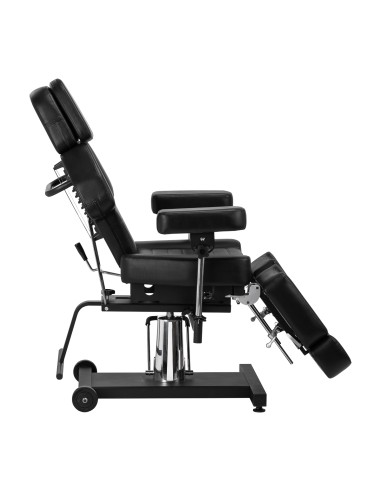 Pro Ink 601A sedia idraulica per tatuaggi nero