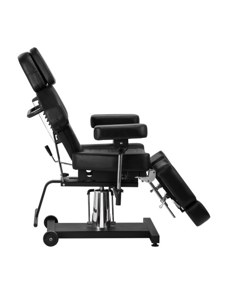 Pro Ink 601A sedia idraulica per tatuaggi nero