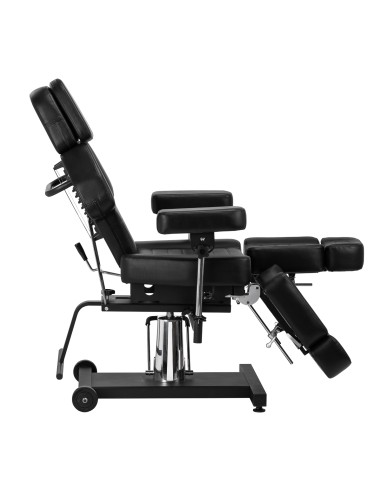 Pro Ink 601A sedia idraulica per tatuaggi nero