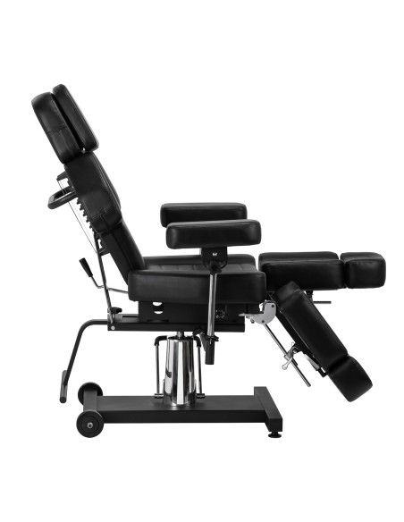 Pro Ink 601A sedia idraulica per tatuaggi nero