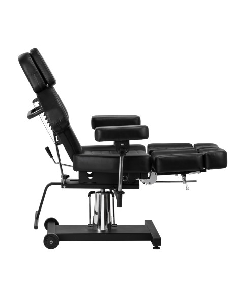 Pro Ink 601A sedia idraulica per tatuaggi nero