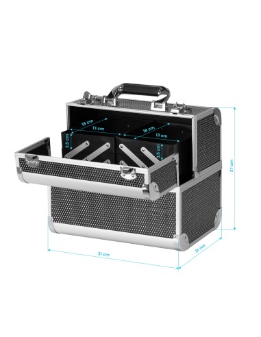 Custodia per cosmetici SC 44 nero