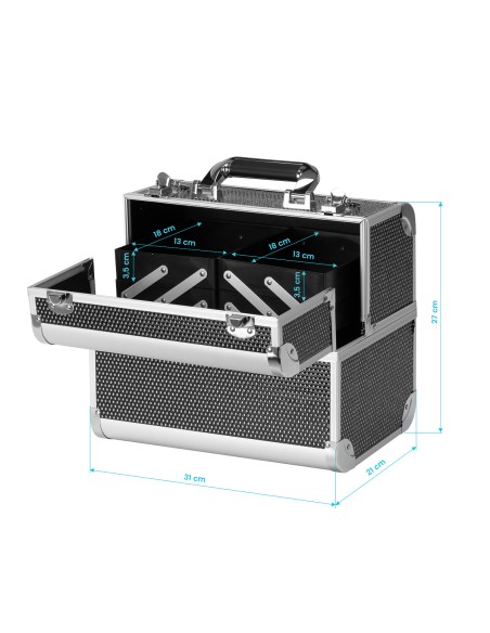 Custodia per cosmetici SC 44 nero