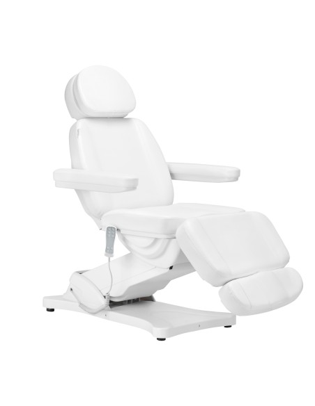 Sedia estetica elettrica SILLON CLASSIC 3 motori con riscaldamento seconda edizione bianco