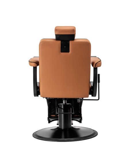 Gabbiano sedia da barbiere Visionerio marrone chiaro struttura nera