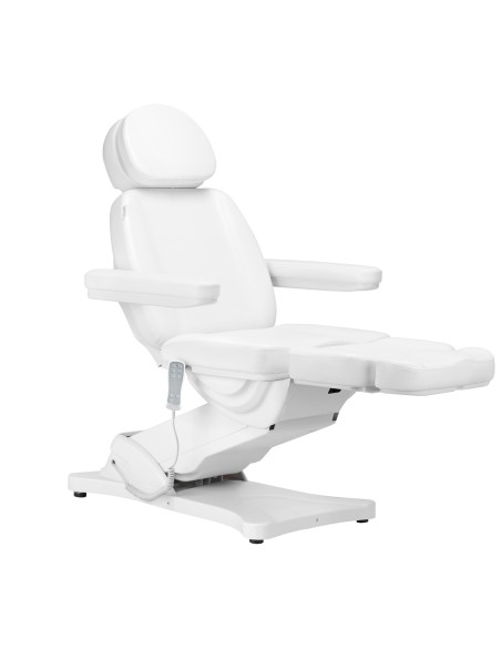 Sedia estetica elettrica SILLON CLASSIC 3 motori con riscaldamento seconda edizione bianco