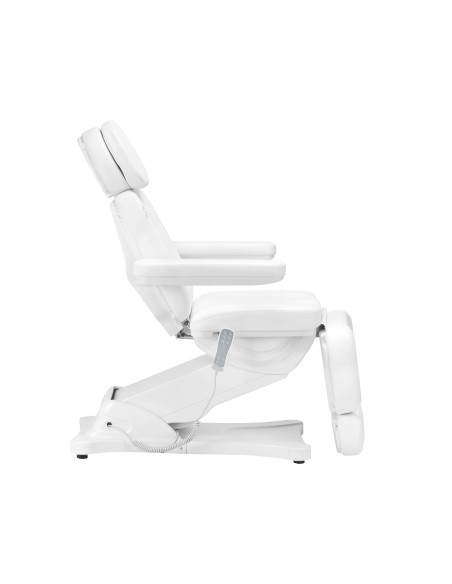 Sedia estetica elettrica SILLON CLASSIC 3 motori con riscaldamento seconda edizione bianco