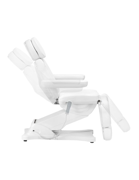 Sedia estetica elettrica SILLON CLASSIC 3 motori con riscaldamento seconda edizione bianco