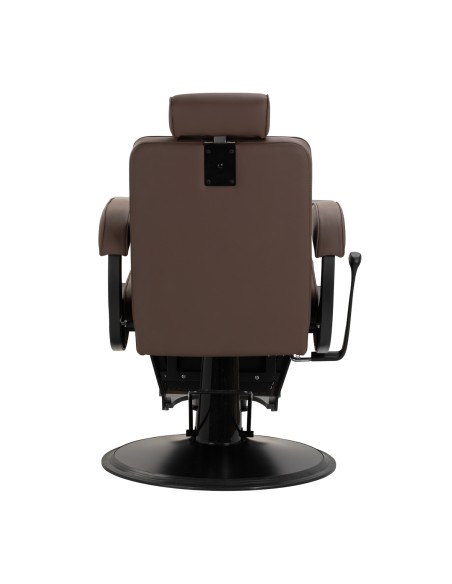 Gabbiano fotel barberski Continental brązowy