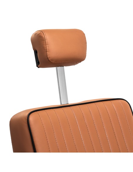 Gabbiano sedia da barbiere Visionerio marrone chiaro struttura nera