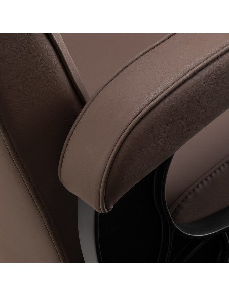 Gabbiano fotel barberski Continental brązowy
