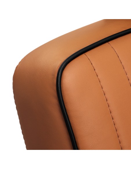 Gabbiano sedia da barbiere Visionerio marrone chiaro struttura nera