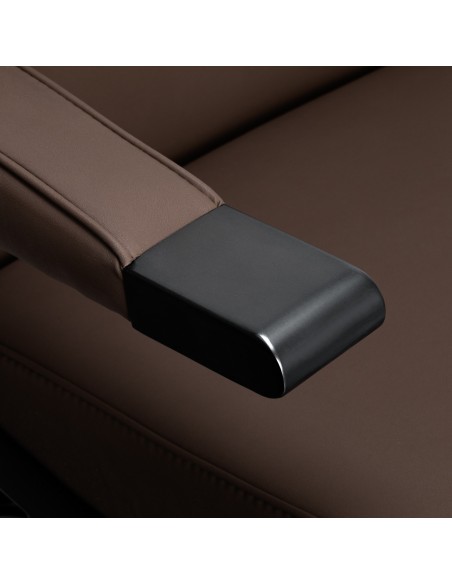 Gabbiano fotel barberski Continental brązowy