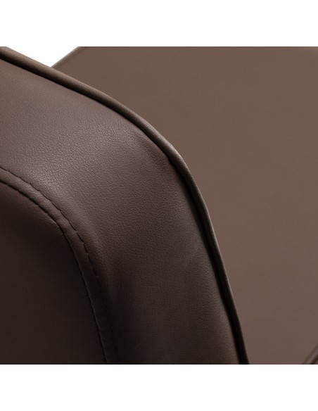 Gabbiano fotel barberski Continental brązowy