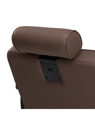 Gabbiano fotel barberski Continental brązowy