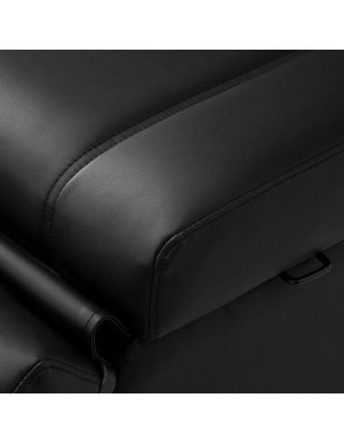 Sedia cosmetica Azzurro Lux 3m nero