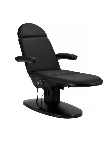 Sedia estetica elettrica 2240K Eclipse 3 siln. nero con culla