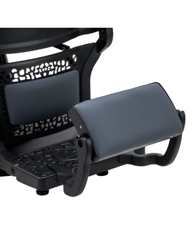 Gabbiano sedia da barbiere Niccolò in grafite...