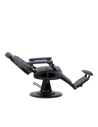 Sedia da barbiere Gabbiano Francesco in grafite...