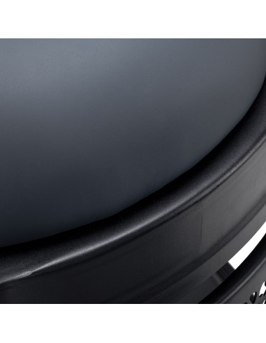 Gabbiano sedia da barbiere Niccolò in grafite...