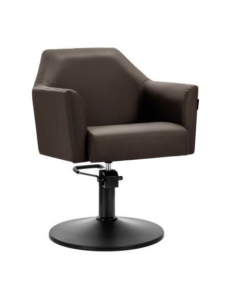 Gabbiano Sedia per parrucchieri Davos marrone
