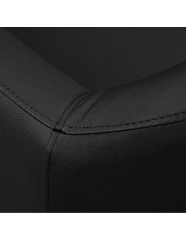 Gabbiano Davos Sedia per parrucchieri nero