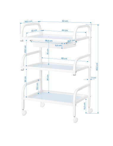 Tavolo cosmetico di base Basic 121