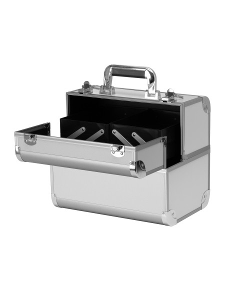 Astuccio cosmetico argento 40