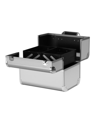 Astuccio cosmetico argento 40