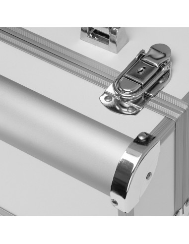 Astuccio cosmetico argento 40