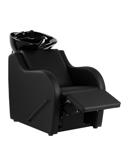 Gabbiano Lavabo per parrucchieri Carmen nero